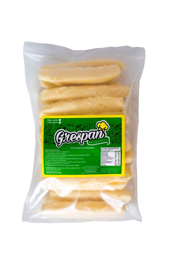 Palito de pan de queso sabor Original (Gauda y Parmesano) 1 kilo con 20 unidades