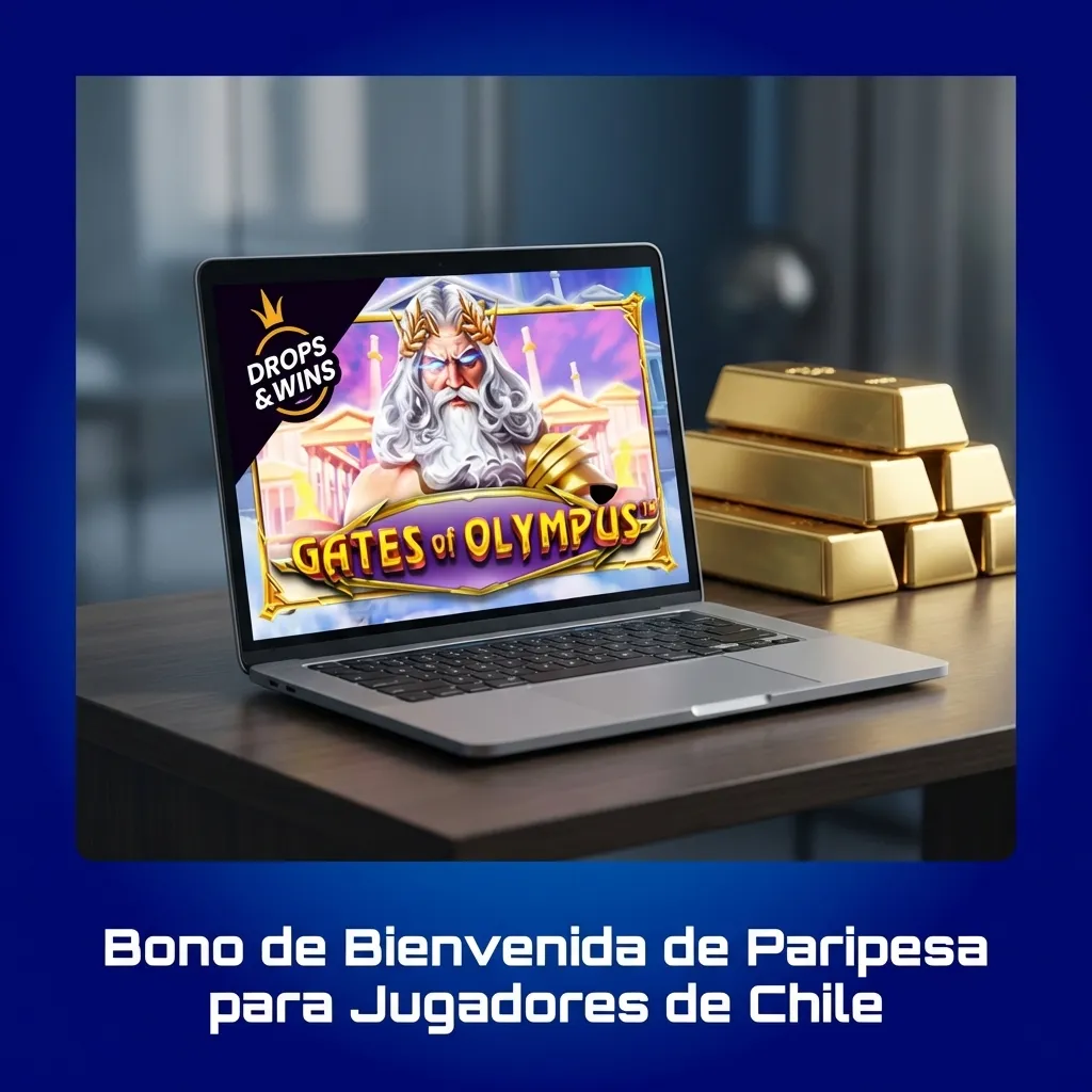 Paripesa welcome bonus offer for Chilean players showing casino and sports betting promotions with deposit amounts