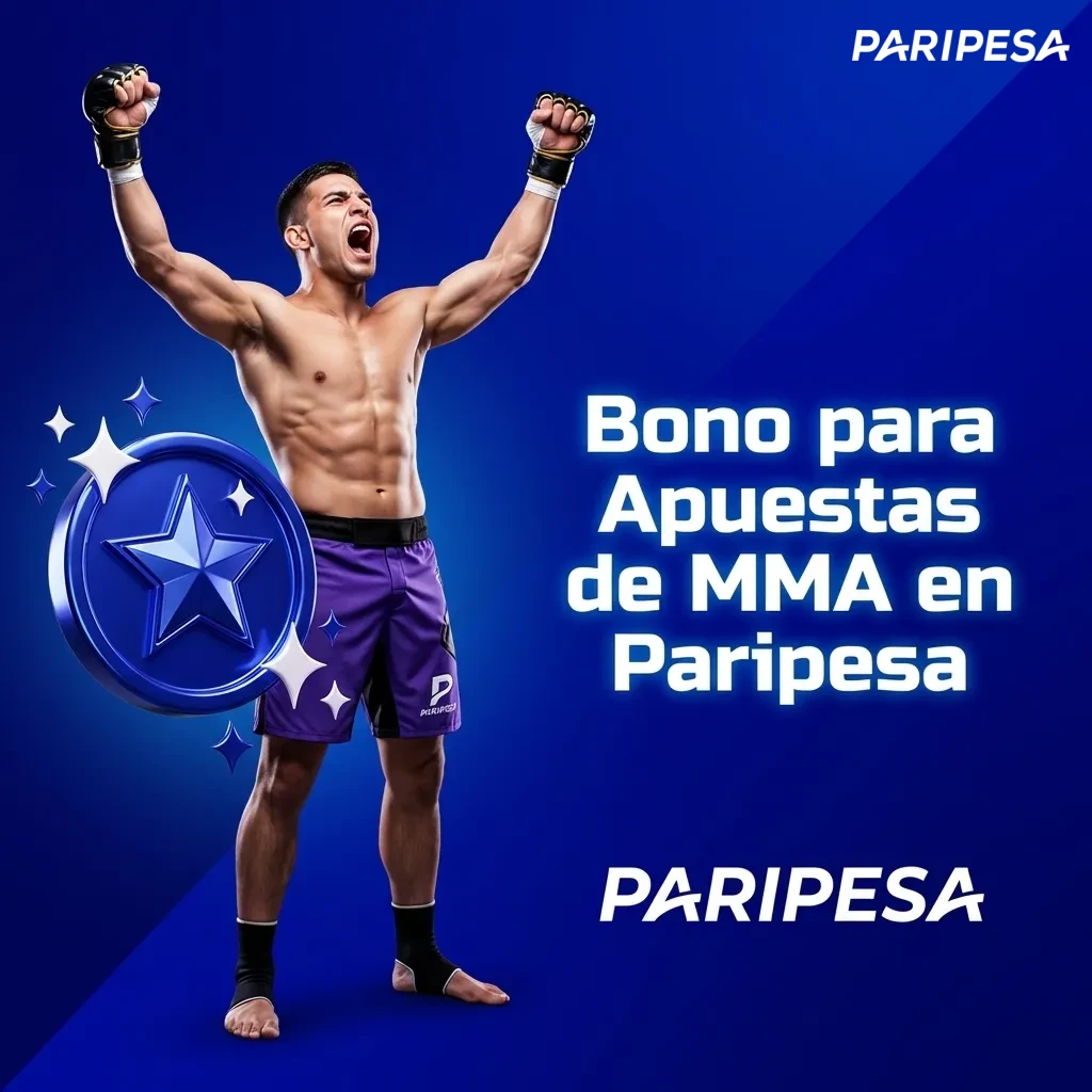Bono de bienvenida Paripesa para apuestas MMA: 100% hasta 130.000 CLP en tu primer depósito para peleas de artes marciales