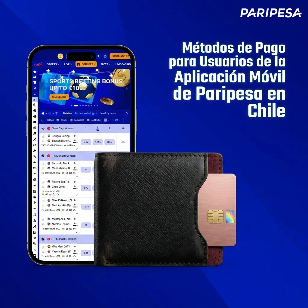 Paripesa mobile app payment methods in Chile including cards, e-wallets, crypto, and local services with deposit limits