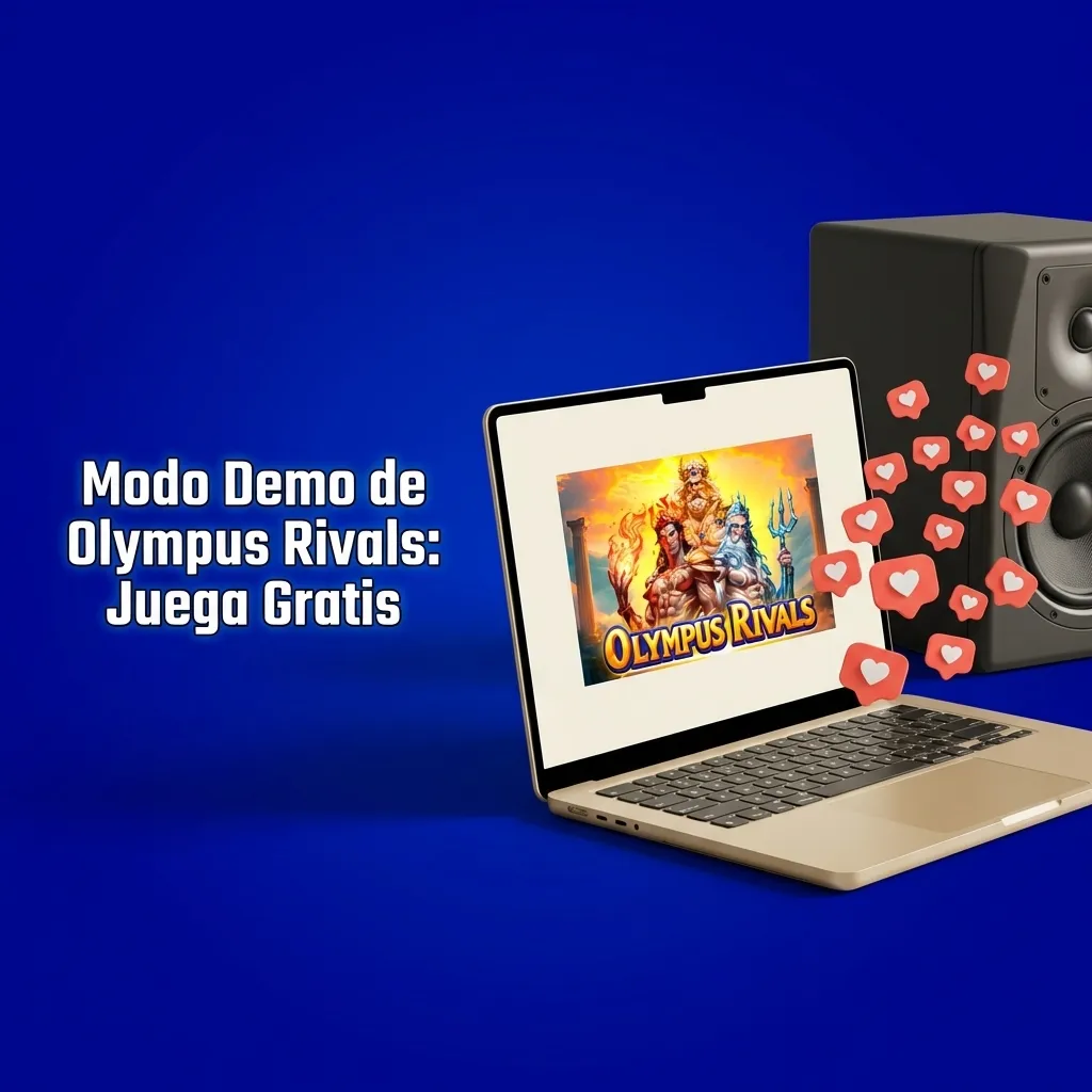 Jugador probando Olympus Rivals en modo demo gratuito con créditos virtuales en pantalla